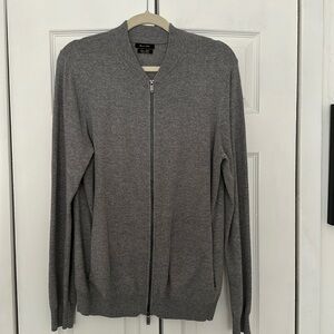 Massimo Duti Grey Cardigan. Size M.